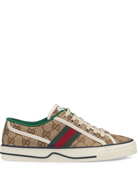 sneakers gucci vitello|farfetch gucci tennis shoes.